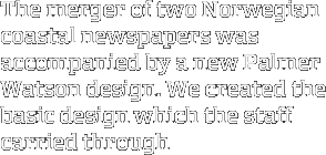 The merger of two Norwegian