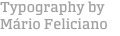 Typography by
