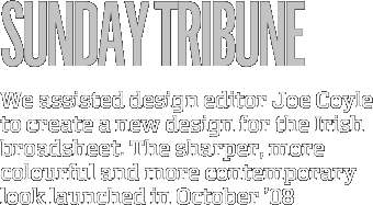 SUNDAY TRIBUNE