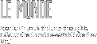 LE   MONDE