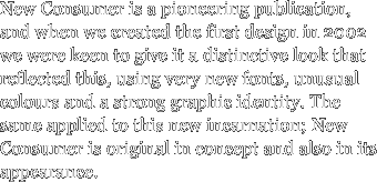 New Consumer is a pioneering