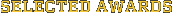 SELECTED AWARDS