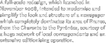 A full-scale redesign, which launched