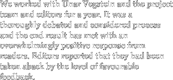 We worked with Unar Vegstein