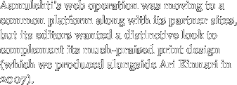 Aamulehti's web operation was moving