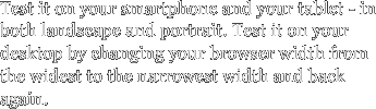 Test it on your smartphone