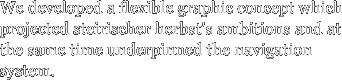 We developed a flexible graphic