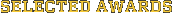 SELECTED AWARDS
