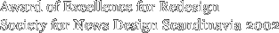 Award of Excellence for Redesign Society