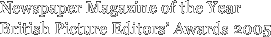 Newspaper Magazine of the Year British