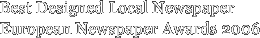 Best Designed Local Newspaper European Newspaper
