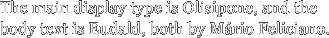 The main display type is