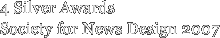 4 Silver Awards Society for News