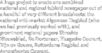 A huge project to create