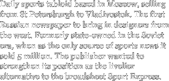 Daily sports tabloid based in