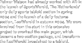 Palmer Watson had already worked